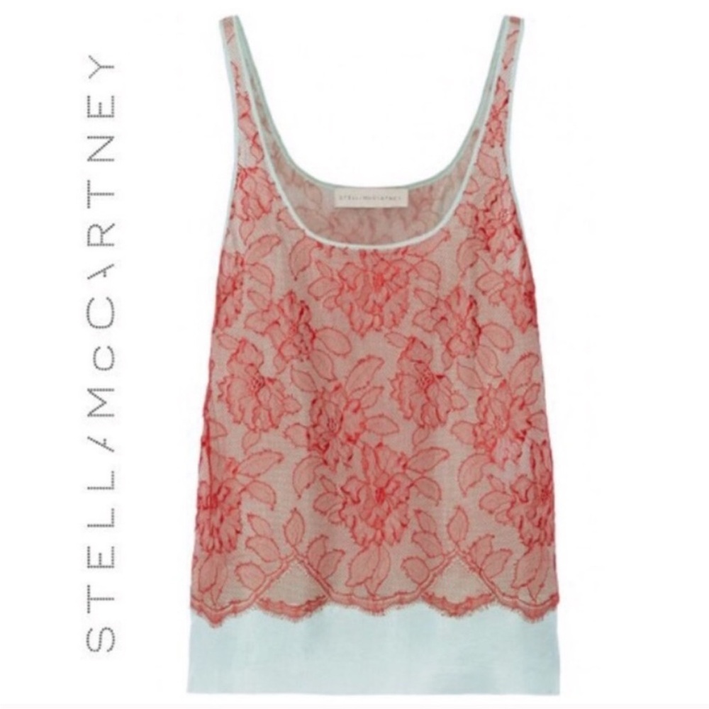 Stella McCartney Silk Lace Top